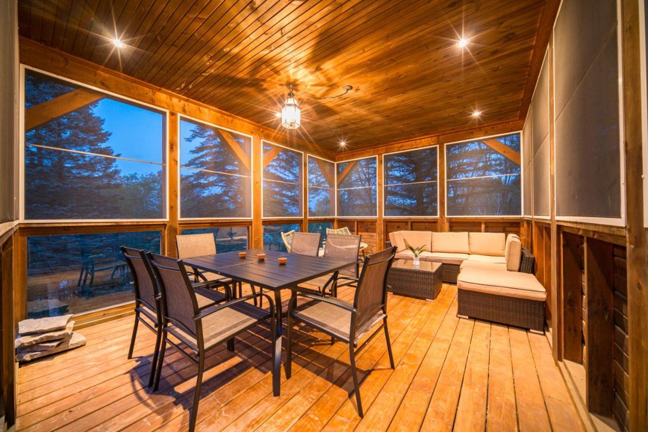 Muskokawaterfront Pooltable 98Tv 6Acres Villa Huntsville Buitenkant foto