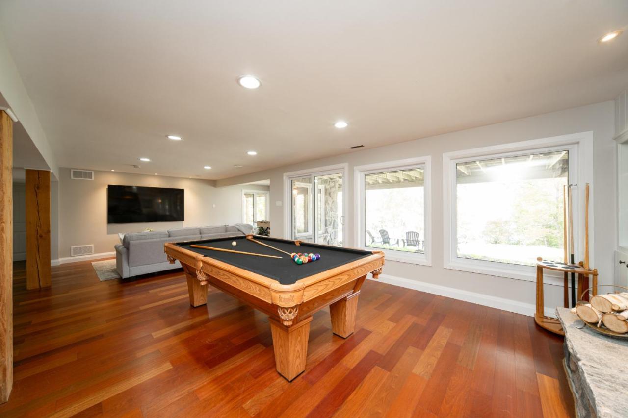 Muskokawaterfront Pooltable 98Tv 6Acres Villa Huntsville Buitenkant foto